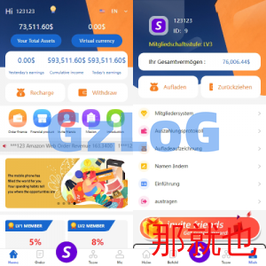 新版多语言抢单刷单系统/派单卡单/余额宝/前端uniapp