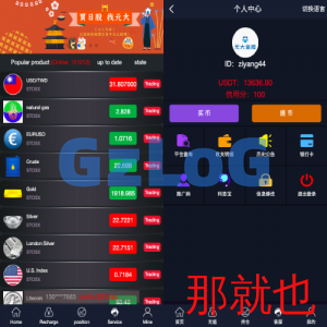 多语言微交易系统/期货外汇虚拟币/海外微盘源码