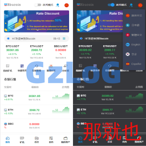 全开源Bbank多语言交易所二开平台币/矿机系统/分析师/币币合约交易